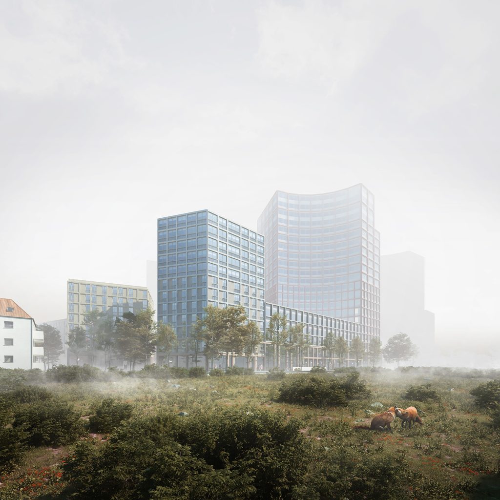 Architectural 3D render of a project by AllesWirdGut architecture.